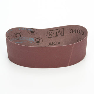 3M Cloth Belt 340D, 3 in x 24 in P100 X-weight, 10/Carton