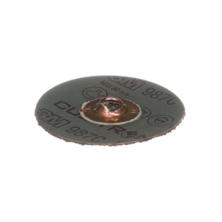 3M Cubitron II Roloc Fibre Disc 987C, 80+, TSM, 2 in, Die RS200PM,
50/Carton