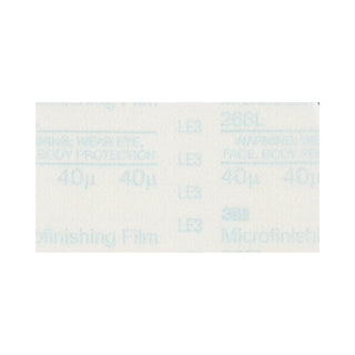 3M Microfinishing PSA Film Type D Sheet 268L, 12 in x 14 in 60 Mic,
25/Bag