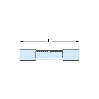 3M Butt Connector, Heat Shrink Seamless 16-14 AWG, 94857, MH14BC