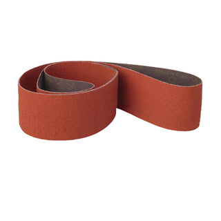 3M Cloth Belt 947D, 80 X-weight, 4 in x 168 in, Film-lok, Single-flex