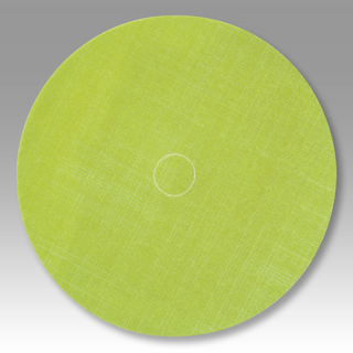 3M Trizact Hookit Film Disc 268XA, A35 3MIL, Green, 11-1/4 in x NH,
Die 1125E