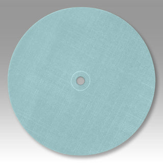 3M Trizact Hookit Film Disc 268XA, A10 3MIL, Blue, 7 in x 3/8 in, Die
700FF