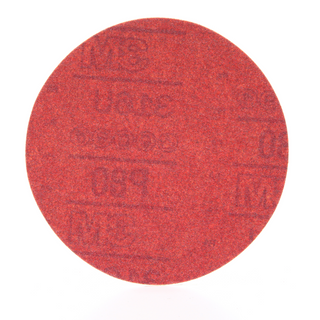 3M Red Abrasive Stikit Disc Value Pack, 01260, 6 in, P80, 25 discs per
carton