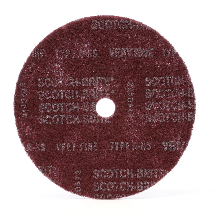 Scotch-Brite High Strength Disc, HS-DC, A/O Very Fine, 12 in x 1-1/4
in