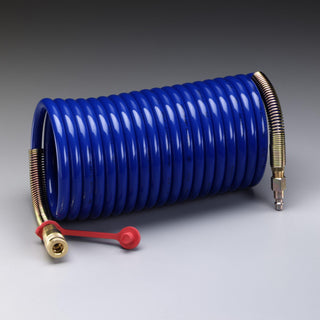 3M Supplied Air Hose W-2929SR-50, 50 ft, 3/8 in ID, Schrader Fittings