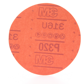 3M Red Abrasive Stikit Disc Value Pack, 01252, 6 in, P320 grade