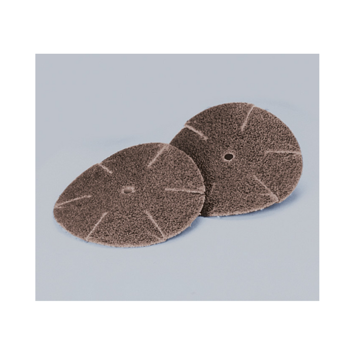 Standard Abrasives A/O Slotted Cloth Disc, 704940, 3 in, 80,
100/Carton