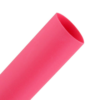 3M Heat Shrink Thin-Wall Tubing FP-301-1/2-48"-Red-100 Pcs, 48 inLength sticks