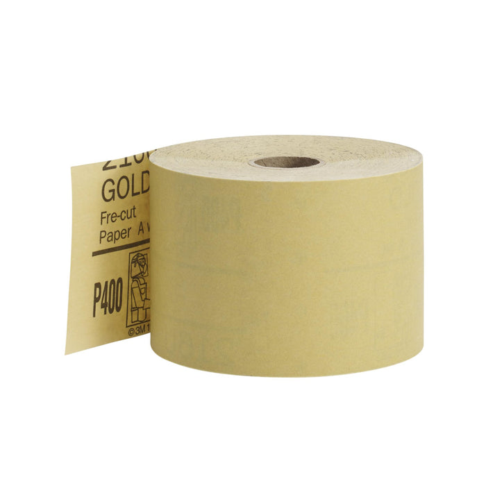 3M Stikit Paper Roll 236U, P80 C-weight, 4 in x 50 yd, ASO, Full-flex