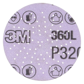 3M Xtract Film Disc 360L, 20824, P320 3MIL, 3 in, Die 300LG,
100/Carton