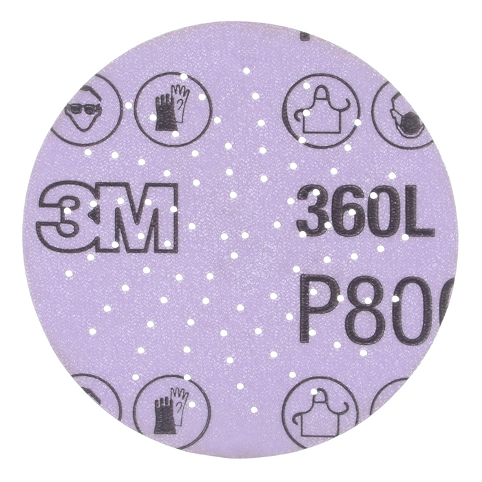 3M Xtract Film Disc 360L, P800 3MIL, 3 in, Die 300LG, 100/Carton