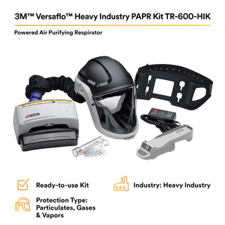 3M Versaflo Heavy Industry PAPR Kit TR-600-HIK