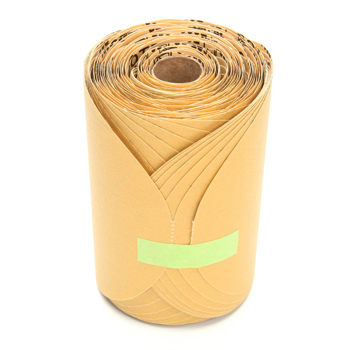 3M Stikit Gold Paper Disc Roll 216U, 5 in x NH 5 Holes P400 A-weight,
D/F