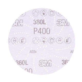 3M Xtract Film Disc 360L, 20888, P400 3MIL, 3 in, Die 300LG,
100/Carton