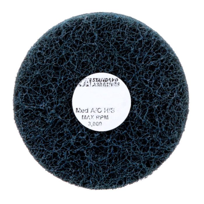 Standard Abrasives Buff and Blend HS Wheel 880475, 3 in x 2 Ply x 1/4
in A MED