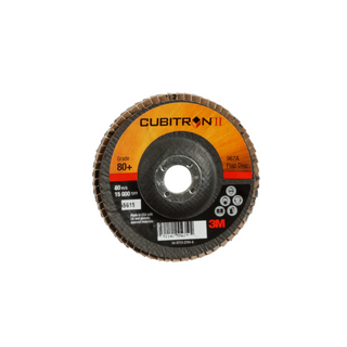 3M Cubitron II Flap Disc 967A, 80+, T29, 4 in x 5/8 in