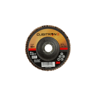 3M Cubitron II Flap Disc 967A, 60+, T29, 4 in x 5/8 in