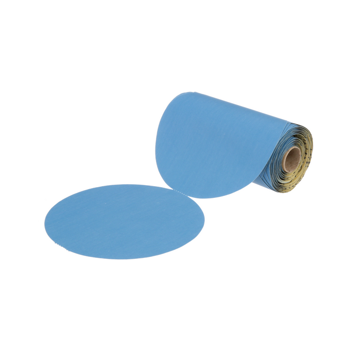 3M Stikit Blue Abrasive Disc Roll, 36211, 6 in, 400 grade, 100 discs
per roll