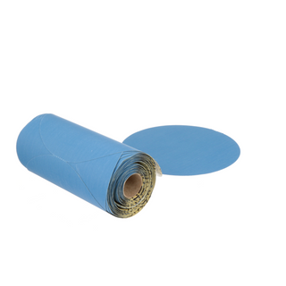 3M Stikit Blue Abrasive Disc Roll, 36211, 6 in, 400 grade, 100 discs
per roll