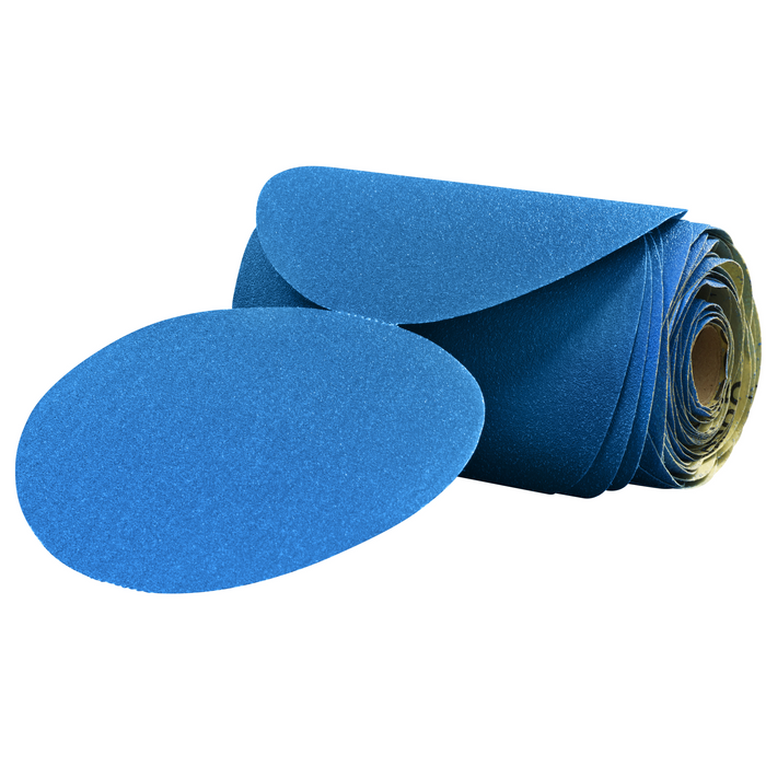 3M Stikit Blue Abrasive Disc Roll, 36213, 6 in, 600 grade, 100 discs
per roll