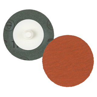 3M Roloc Fibre Disc 787C, 120+, TR, 2 in, Die R200P, 50/Carton