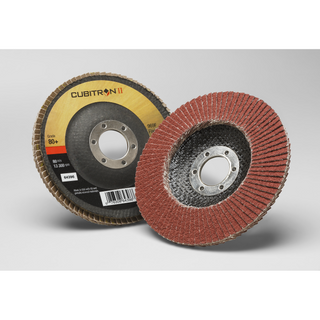 3M Cubitron II Flap Disc 969F, 80+, T29, 5 in x 7/8 in