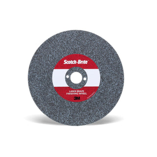 Scotch-Brite Laser Braze Finishing Wheel, 9 in x 3.2mm x 1-1/4 in