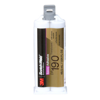 3M Scotch-Weld Epoxy Adhesive DP190, Translucent, 48.5mL Duo-Pak