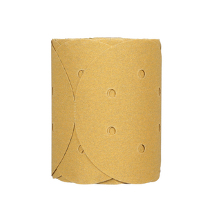 3M Stikit Gold Disc Roll Dust Free, 01643, 6 in, P80, 125 discs per
roll