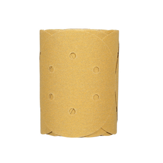 3M Stikit Gold Disc Roll Dust Free, 01643, 6 in, P80, 125 discs per
roll