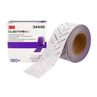 3M Cubitron II Hookit Clean Sanding Sheet Roll, 34446, 180+ grade, 70
mm x 12 m