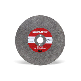 Scotch-Brite EXL PRO Unitized Wheel, EX-UW, 8A Coarse, 8 in x 4.2 mm x
1-1/2 in