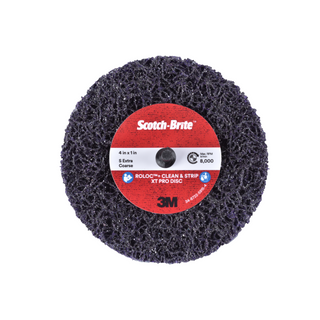 Scotch-Brite Roloc+ Clean and Strip XT Pro Disc, XO-ZR+, SiC Extra Coarse, TR+