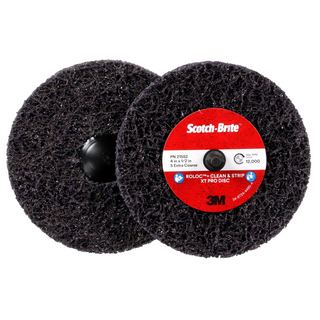 Scotch-Brite Roloc+ Clean and Strip XT Pro Disc, XO-ZR+, SiC Extra Coarse, TR+