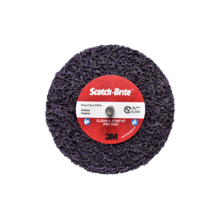 Scotch-Brite Clean and Strip XT Pro Disc, XO-DC, SiC Extra Coarse,
Purple