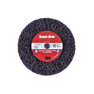 Scotch-Brite Roloc+ Clean and Strip XT Pro Disc, XO-ZR+, SiC Extra Coarse, TR+