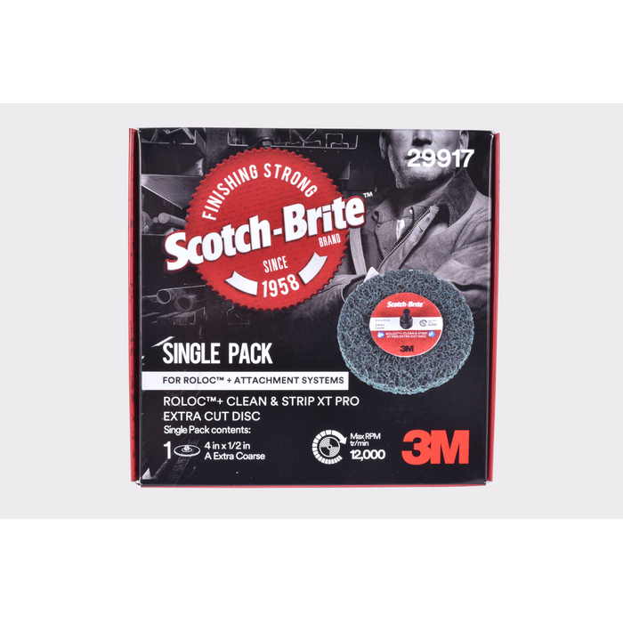 Scotch-Brite Roloc+ Clean and Strip XT Pro Extra Cut Disc, XC-DR+