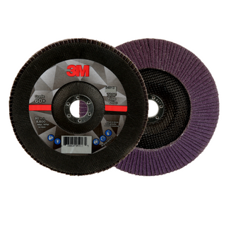 3M Flap Disc 769F, 60+, T29, 7 in x 7/8 in