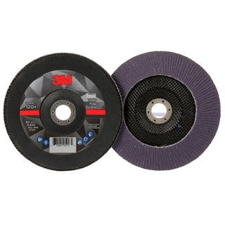 3M Flap Disc 769F, 120+, T29, 7 in x 7/8 in