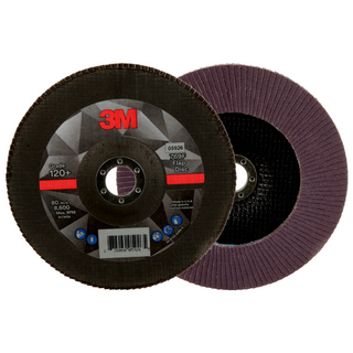 3M Flap Disc 769F, 120+, T27, 7 in x 7/8 in