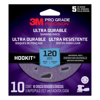 3M Pro Grade Precision Ultra Durable Universal Hole Sanding Disc,
DUH5120TRI-10T