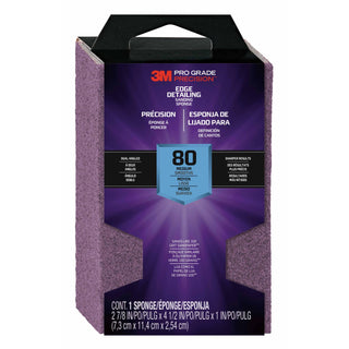 3M Pro Grade Precision Edge Detailing Dual Angle Sanding Sponge
24300TRI-M-DA