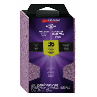 3M Pro Grade Precision Edge Detailing Dual Angle Sanding Sponge
24303TRI-XC-DA