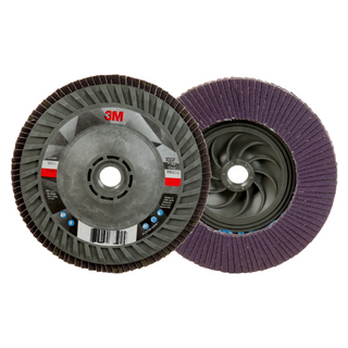 3M Flap Disc 769F, 120+, T27 Quick Change, 5 in x 5/8 in-11