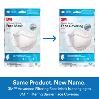 3M Advanced Filtering Face Mask, AFFM-1-DC, One Size, 1 pack