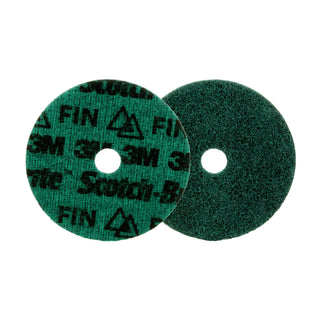 Scotch-Brite Precision Surface Conditioning Disc, PN-DH, Fine, 4 in x 5/8 in