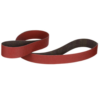 3M Cloth Belt 767F, 80+ YF-weight, 2 in x 132 in, Film-lok, Single-flex