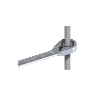 Gedore 2297353 Combination Ratchet Spanner, Reversible, 18 mm.