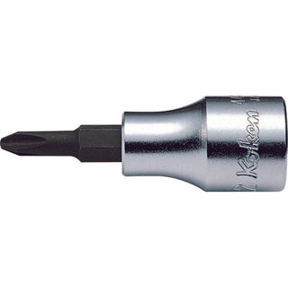 Ko-Ken 4000.60-3 1/2 Inch Sq. Dr. Bit Socket PH3 Length 60 mm